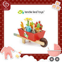 ชุดรถทำสวน Garden Wheelbarrow Set Tender Leaf Toys firstkidsthailand