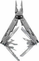 SOG PowerAccess Deluxe Multi-Tool- EDC Utility Tool, 21 Lightweight Specialty Tools, Stainless 5CR15MOV Steel Construction w/ Nylon Sheath (PA2001-CP) Power Access Deluxe