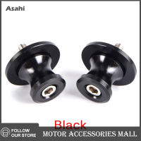 Asahi Motor 2pcs 6mm อลูมิเนียมรถจักรยานยนต์ swingarm SPOOL Slider ขาตั้งสกรู Moto อุปกรณ์เสริม