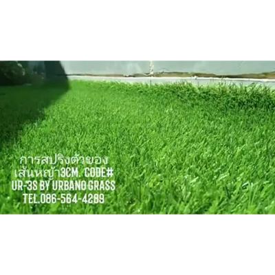 🎉🎉โปรพิเศษ หญ้าเทียม เกรดพรีเมียม 4 ซม. สีเขียวแซมน้ำตาล ขนาด 1x1 ม.,1x2 ม.)หญ้าเทียมเออร์บาโน่ กร๊าส Urbano grass สำหรับแต่งสวน ราคาถูก หญ้า หญ้าเทียม หญ้าเทียมปูพื้น หญ้ารูซี หญ้าแต่งสวน แต่งพื้น cafe แต่งร้าน สวย ถ่ายรุป