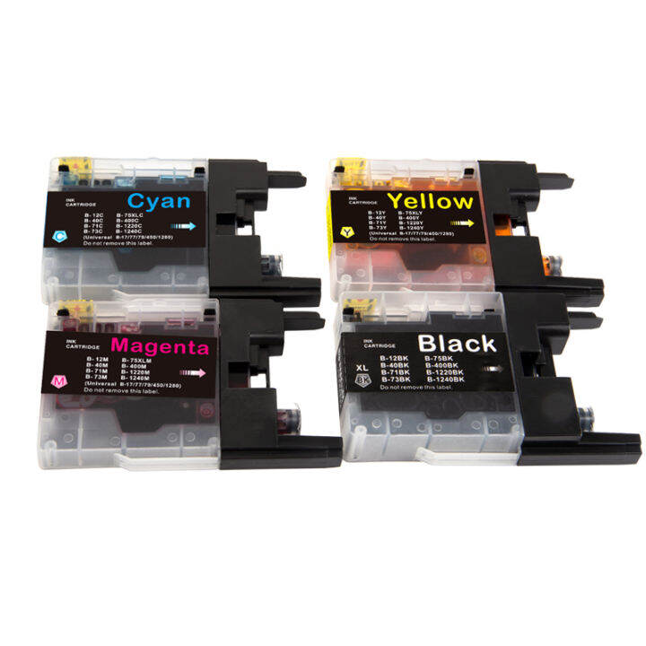 compatible-4-pack-lc40-bk-c-m-y-full-set-print-ink-cartridge-for-brother-mfc-j725dw-mfc-j525dw-mfc-j925dw-mfc-j430w-mfc-j432dw-mfc-j625w-mfc-j825dw-color-inkjet-printer-compatible-lc40bk-black-lc40c-c