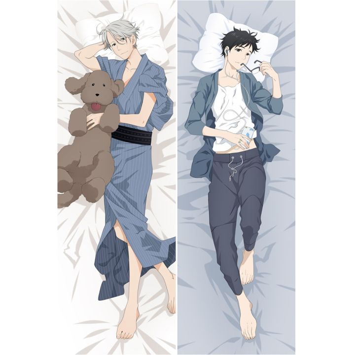 ถ้ากำหนดเองติดต่อเรา-anime-yuri-บน-victor-nikiforov-น้ำแข็ง-dakimakura-กอดร่างกายปลอกหมอน-yuri-katsuki-bl-ปลอกหมอนผู้ชาย-เพียงแค่ขาย-p