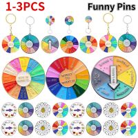 1-3pcs My Social Battery Pin Womens Brooch Jewelry Lapel Pins and Badges on Backpack Metal Wholesale Mood Tracker for Clothing Fashion Brooches Pins