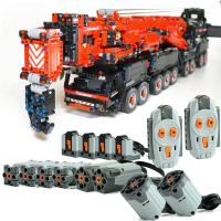 NEW LEGO NEW Power Mobile MOC-20920 Liebherres LTM11200 Large Engineering Crane Remote Control Building Blocks Toys Boy Gifts