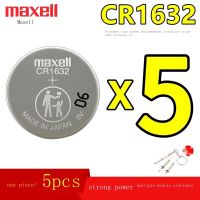 ของใหม่-ออริจินัลโฟล์คสวาเกน✴Maxell Maxell Cr1632ปุ่มแบตเตอรี่3โวลต์ยางภายนอกความดันเครื่องมือตรวจสอบรถยนต์รถยนต์ไฟฟ้ายานพาหนะการควบคุมระยะไกล