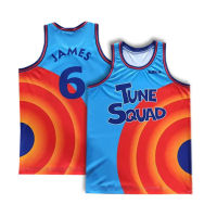 SPACE JAM 2 Tunes SQUAD Mens Movie JERSEY Bugs Bunny MICHAEL d.duck! Taz 13ทวีต22 Bill Murray 10เสื้อบาสเก็ตบอล Lola