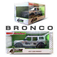 โมเดลรถเหล็ก Ford Bronco AutoZone "Just trucks" ปี 2021 แบรนด์ Jada ขนาด 1:24 โมเดลรถฟอร์ด บรองโก้ ร่วมออกแบบกับ #AutoZone รถแต่ง Custom สายลุย 4x4 Off Road #Diecast #CarModelBKK