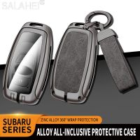 Zinc Alloy Car Key Cover Case Holder Bag For Subaru BRZ STI XV SV Forester Legacy Outback Crosstrek Impreza WRX Ascent Accessory Key Chains