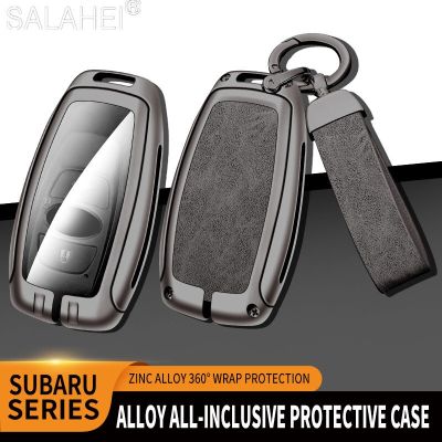 Zinc Alloy Car Key Cover Case Holder Bag For Subaru BRZ STI XV SV Forester Legacy Outback Crosstrek Impreza WRX Ascent Accessory