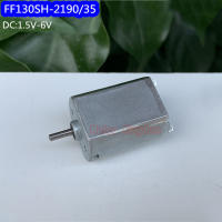 【✲High Quality✲】 yihaobu มอเตอร์แปรงโลหะมีค่าความเร็วสูง20มม. Dc 1.5V-6V 16800Rpm Motor Listrik Ff-130sh ขนาดเล็ก20มม. เรือรถของเล่น20mmdiy