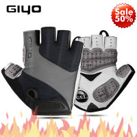 GIYO Bicycle Gloves Half Finger Outdoor Sports Gloves For Men Women Gel Pad Breathable MTB Road Racing Riding Cycling Gloves DH