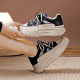 Yushu รองเท้าเปิดส้นสำหรับผู้หญิง,รองเท้ารองเท้าผู้หญิง2023ฤดูร้อนรองเท้าแตะรองเท้าสีขาวใบเล็กส้นหนาแบบลำลองใหม่