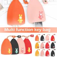 &amp;gt;CW through Universal Bag Cute Key Bag Cover Key Household Lock Universal Bag Protector Car Key Holder Cover Key Organizer Leather Key Bag.