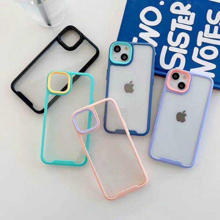 case-silicone-ไอโฟน-เคสโทรศัพท์ไอโฟน-ขอบสี-ขอบกล้องถอดได้-น้ำหนักเบา-เคสกันรอยขีดข่วน-ไอโฟน-13promax-13pro-13-12promax-12pro-12-11promax-11-xsmax-xs-x-7plus-8plus-7-8