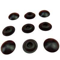 【DT】hot！ 2-20Pcs 9.5mm / Snap-on Hole Plugs Silicone Rubber Plug Blanking End Caps Pipe Tube Inserts Stopper