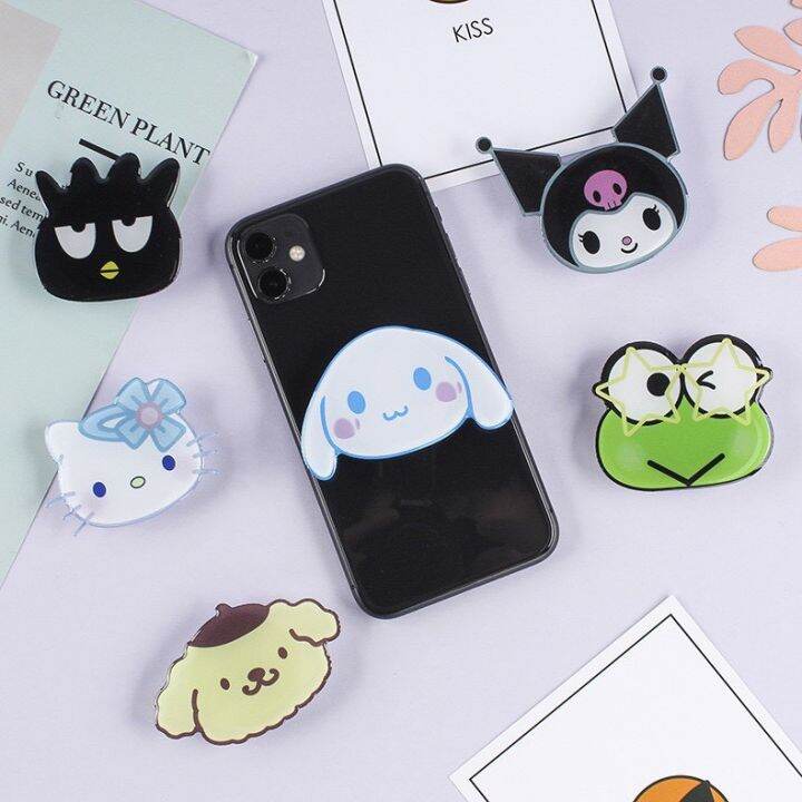 พร้อมส่ง-9002-griptok-acrylic-การ์ตูน-15-ลาย-popsocket-การ์ตูนติดหลังมือถือที่ติดโทรศัพท์-กริ๊บต็อก-9002