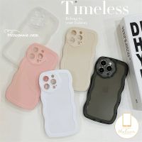 MissConnie หรูหราหยักกรอบดอกไม้เลนส์โทรศัพท์ Case เข้ากันได้สำหรับ iPhone 13 12 11 Pro Max XR X XS MAX SE 2020 7 8 Plus 7Plus 8Plud ลูกอมสี Soft TPU ที่เรียบง่าย Sloid สีปกหลัง