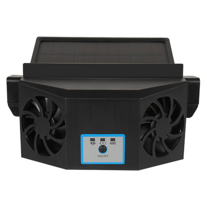 cw-car-exhaust-fan-solarusb-dual-charging-air-ventilation-circulation-พัดลมระบายความร้อนหม้อน้ำรถยนต์เครื่องใช้ไฟฟ้า