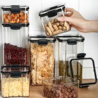 【CW】 Containers Seasoning Organizer Storage Food Preservation Jar for Bulk Plastic Jars With Lid Boxes Spices