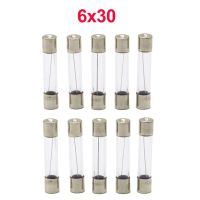 5x20 6x30 Glass Fuse Fast Fuse 250V 0.1A 0.2A 0.5A 1A 2A 3A 3.15A 4A 5A 6A 7A 8A 10A 12A 15A 20A 30A Quick Blow 5x20mm 6x30mm