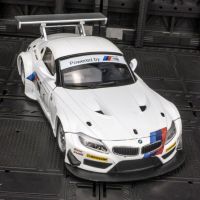 ของเล่นโลหะหล่อแบบจำลองรถแข่ง Z4 BMW ทำจากโลหะของขวัญสำหรับเด็กแบบจำลองสูงโมเดลรถยนต์สปอร์ตเก็บรวบรวมเสียงและแสง