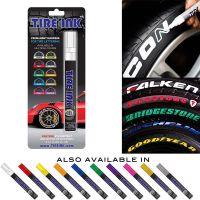 ❇۩ 1 Piece Car Paint Pen Waterproof Car Wheel Tire Oily Painting Mark Pen Auto Rubber Tyre Tread CD Metal Permanent Paint Marker