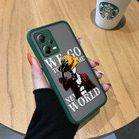 เคสโทรศัพท์มือถือสำหรับ Xiaomi Redmi Note 12 5G Xiaomi Poco X5 5G เด็กชายการ์ตูนอะนิเมะมีน้ำค้างแข็งโปร่งใสแข็งเคสใส่โทรศัพท์คลุมทั้งหมดเคสป้องกันกล้อง