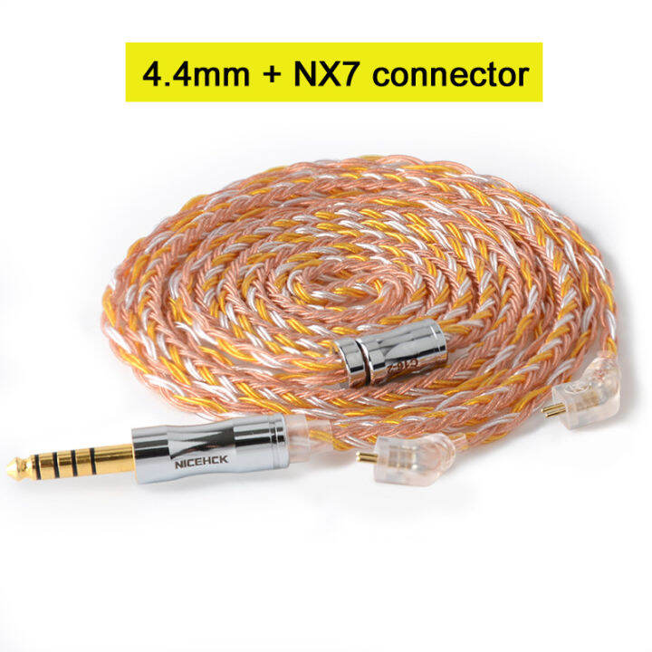 nicehck-c16-2-16-core-copper-silver-mixed-cable-3-52-54-4mm-plug-mmcx2pinqdcnx7-connector-for-kzcca-tfz-nicehck-nx7-prodb3