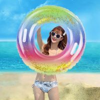 Underarm New Mermaid Pool Foats Swimming Ring Adult Children Inflatable Pool Tube Giant Float Boys Girl Water Fun Toy Swim Laps