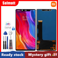 Salmatt LCD TFT ชิ้นส่วนจอสัมผัสแอลซีดีของเครื่องแปลงดิจิทัล Xiaomi Mi 8 SE สำหรับ Xiaomi Mi 8 Mi8 SE Lcd 100% ทดสอบอะไหล่แล้ว