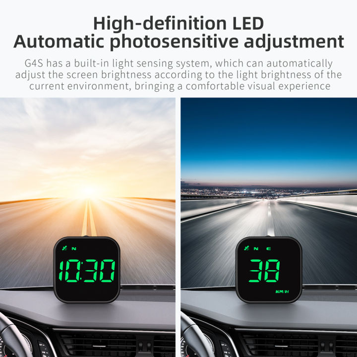 g4s-รถ-head-up-จอแสดงผล-usb-powered-overspeed-alarm-ความเมื่อยล้าขับรถเตือน-led-hud-mini-2-5นิ้ว-speedometer-พร้อม-gps-compass