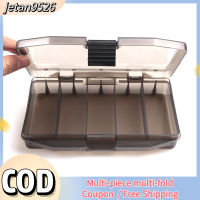 【คลังสินค้าพร้อม】กล่องใส่อุปกรณ์ตกปลาขนาดใหญ่5ตารางน้ำหนักเบาหนา Frosted Fish Hook Bait Accessories Storage Case