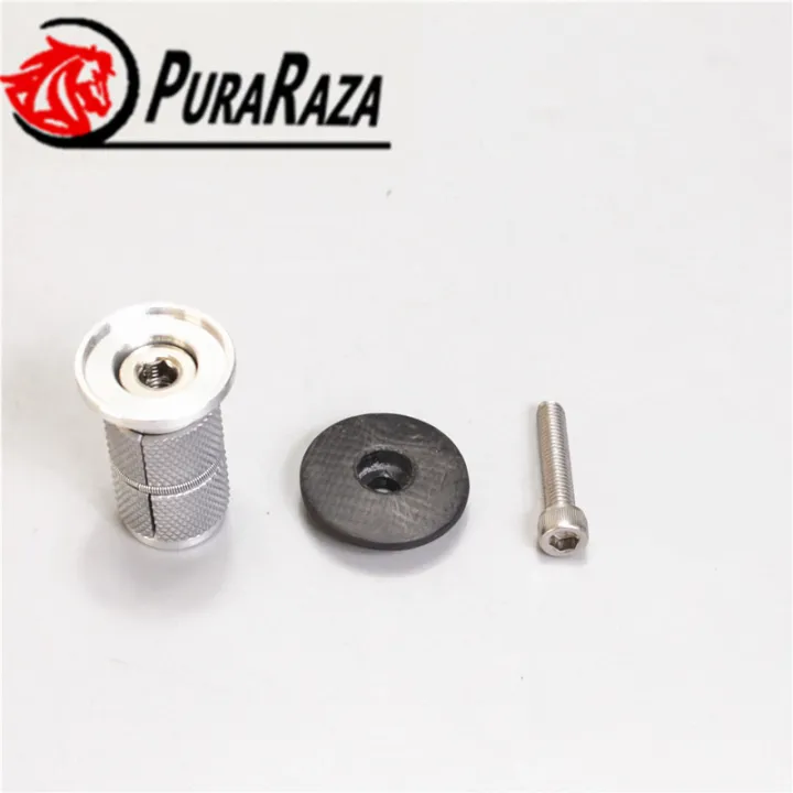 Carbon Fiber Front Fork Hanging Heart Tension Adjuster Top Cap Head