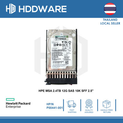 HPE MSA 2.4TB 12G SAS 10K SFF (2.5IN) ENTERPRISE 512E HARD DRIVE // P00441-001 // Q2R41A