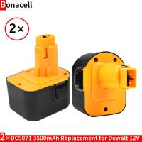 3.5Ah DC9071 Replacement for Dewalt 12V XRP Battery DW9071 DW9072 DE9037 DE9071 DE9072 DE9074 Cordless Power Tool Batteries