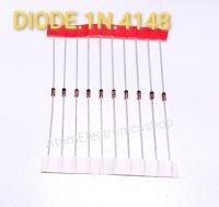 10ชิ้น 1N4148 DIODE NXP คุณภาพสูง ใหม่เอี่ยม  เทียบเคียงสวิทช์ ทางเดี่ยว การไหลย้อนกลับ  ใช้ในวงจรทั่วไป สวิทชิ่ง อินเวอร์เตอร์ คอนเวอร์เตอร์