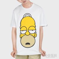 American Cartoon The Simpson mens 100% cotton round neck short -sleeved T-shirt