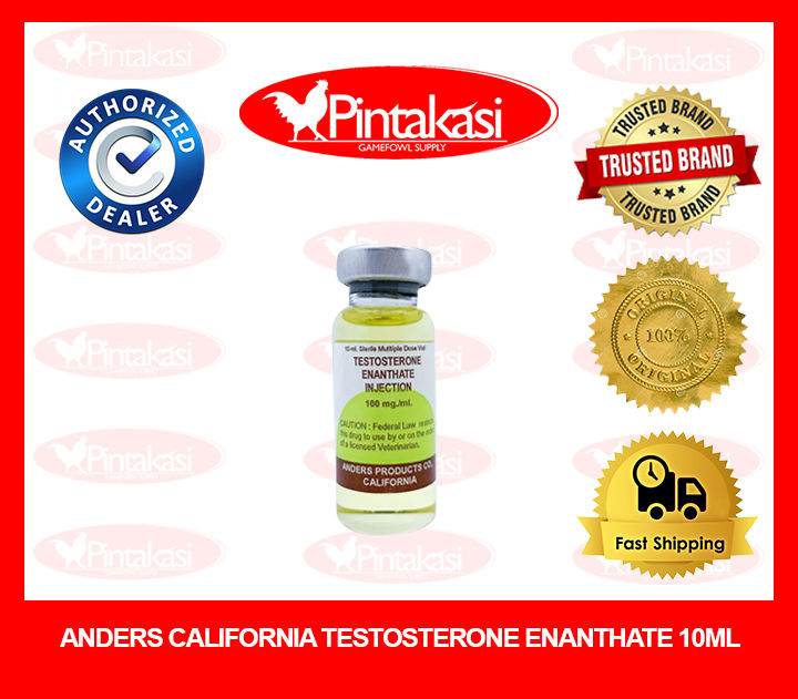 Anders California USA Testosterone Enanthate Injection 100 mg/ml 10ml