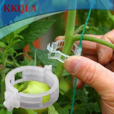 QKKQLA 50pcs Gardening Plant Clip Anti-break Holder Tomato Tree Support Stand Branches Garden Strengthen Fixing Stalk Retaining