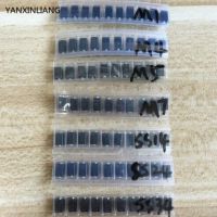 【✴COD✴】 Vzhengsha 7ชนิด * 20ชิ้น = 140ชิ้น/ล็อตแพคเกจไดโอด Smd/1n4001 M1/1n4002 M2/M41n4004/1n400 M7 7/Ss34 Ss14 Ss12