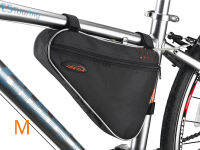 IBERA Triangle Frame Bag : IB-FB1-M กระเป๋าติดเฟรมจักรยาน ทรงสามเหลี่ยม ขนาดกลาง มีช่องหลายช่อง วัสดุดี น่าใช้มากๆ