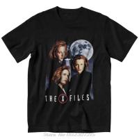 Classic Vintage The X Files T Men Short Sleeved Many Moods Of Dana Scully Tshirt Tee Pure Streetwear