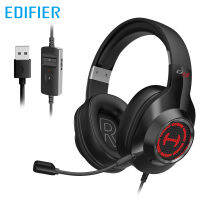 EDIFIER G2II Gaming Headset Gamer Headphones Wired Headset 50mm driver 7.1 Surround Sound RGB Light Noise Cancelling Microphone