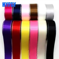 10mm /22mm/ 38mm Silver ribbon 10 yards DIY handmade gift wrapping Christmas ribbon wedding decoration satin  Double sided Gift Wrapping  Bags