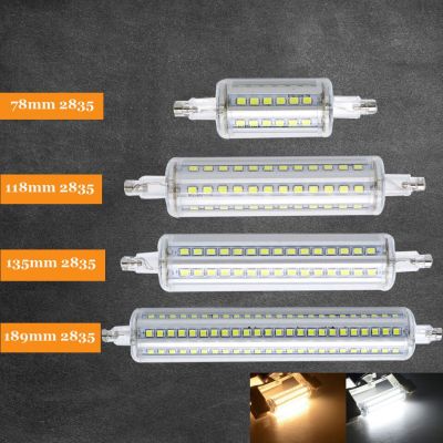 【❖New Hot❖】 yanjina85828158 1ชิ้นหลอดไฟ Led R7s 15W 118มม. R7s โคม78มม. Led 18W 135มม. 2835อะไหล่โคมไฟฮาโลเจน Bombillas 85-265V