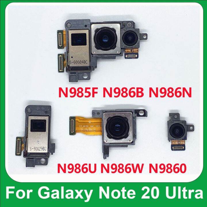 ด้านหลังใหญ่ด้านหลังกล้องหลักของแท้โมดูลกล้องหน้าเหมาะสำหรับ Samsung ...