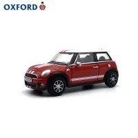 Oxford 1:76รุ่นรถยนต์ของเล่นจำลองการหล่อแบบ Mini Cooper Red Diecast