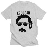 คุณภาพดีผู้ชายเสื้อยืด Cool Pablo Escobar เสื้อยืดผู้ชายแขนสั้นทีวี Narcos Tee Tops รอบคอ Slim Fit ผ้าฝ้าย T เสื้อของขวัญ