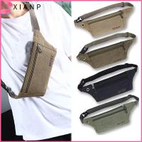 XIANP Satchel กระเป๋าผู้ชาย กระเป๋าสตางค์ลำลอง กระเป๋าคาดเอว กระเป๋าเข็มขัดผ้าใบ กระเป๋าคาดเอว กระเป๋าคาดเอว