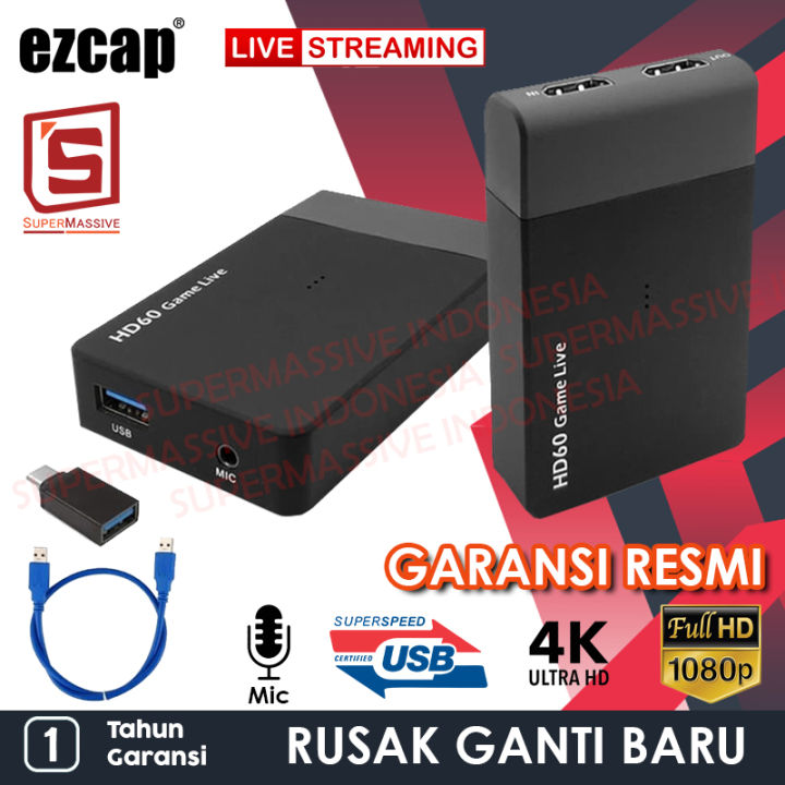 Ezcap 261M Game Capture Live Stream Record USB 3.0 HDMI Capture